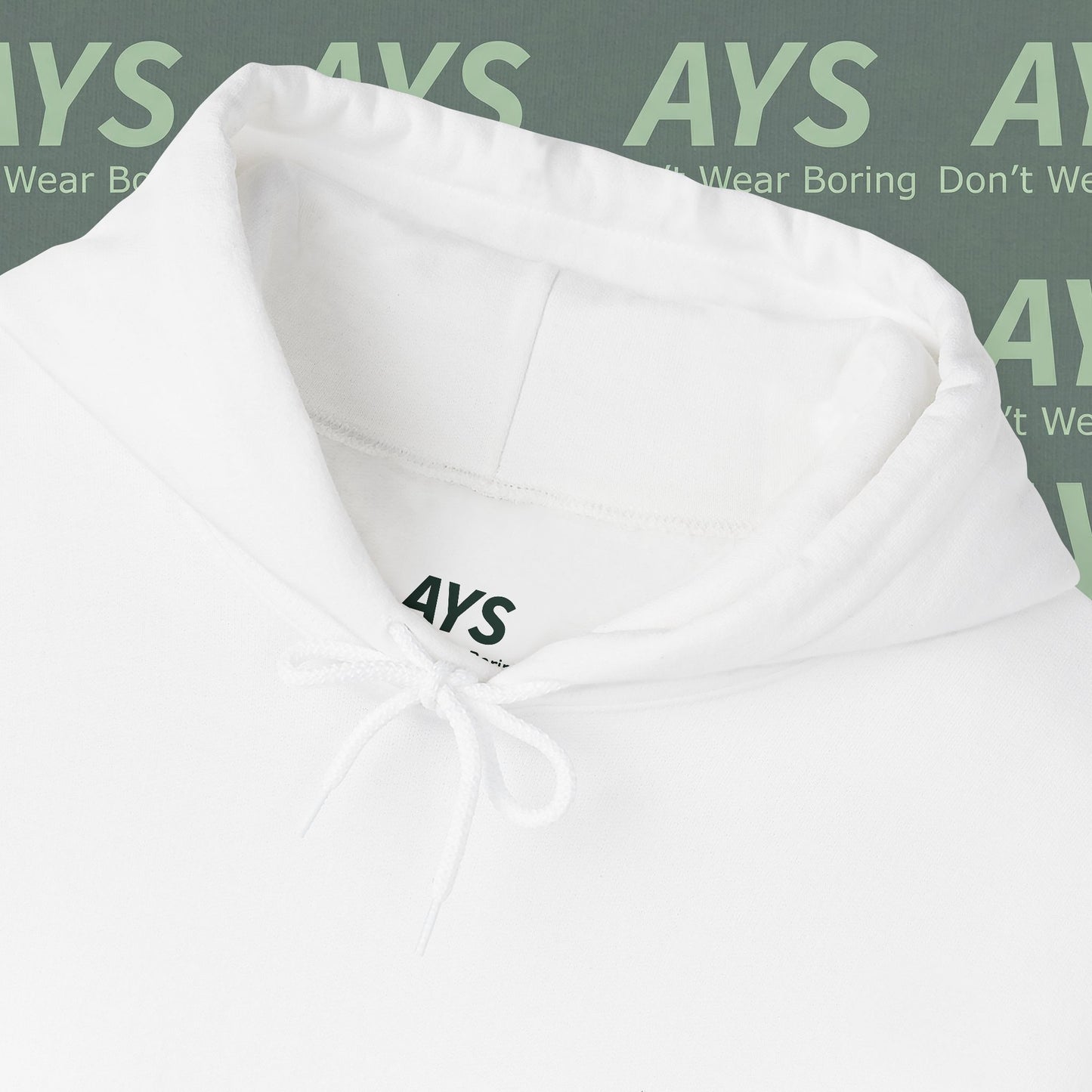 Embroidered Heavy Blend™ Stay Away, I Have a Cute Girlfriend" Hoodie