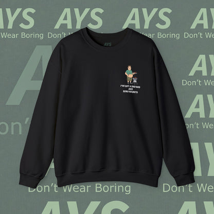 Men Heavy Blend™ "I've got Dad Bod and Zero Regrets" Crewneck Sweatshirt