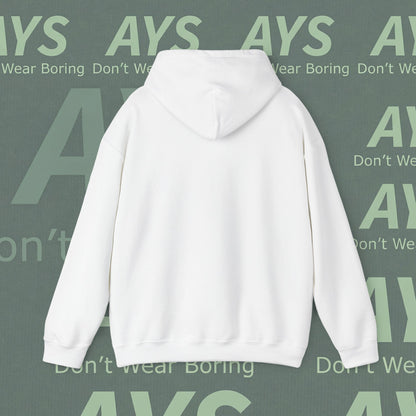 Embroidered Women Heavy Blend™ "Stay Away, I Have a Boyfriend" Hooded Sweatshirt