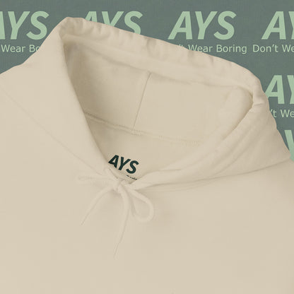 Embroidered Heavy Blend™ Stay Away, I Have a Cute Girlfriend" Hoodie