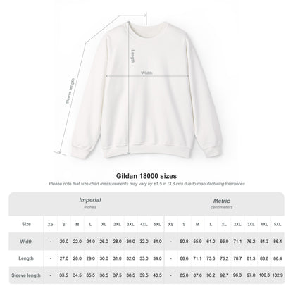 Cat Lover Crewneck Sweatshirt — "I Work Hard So My Cat Can Have a Better Life"