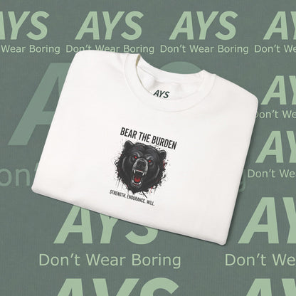 Men "Bear The Burden" Crewneck Sweatshirt