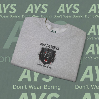 Men "Bear The Burden" Crewneck Sweatshirt