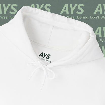 Embroidered Women Heavy Blend™ "Stay Away, I Have a Boyfriend" Hooded Sweatshirt